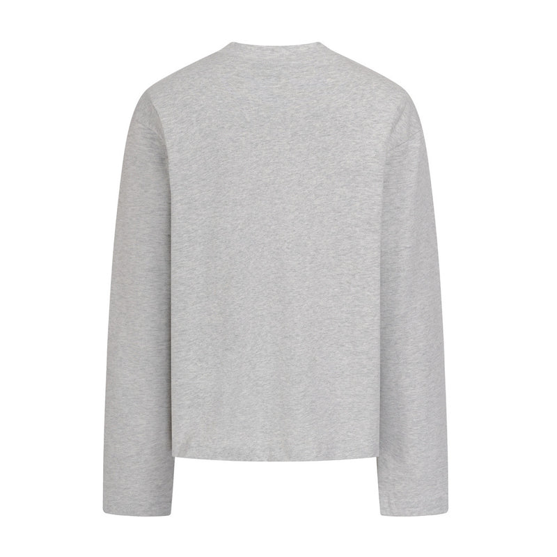 Long Sleeve Designer Shirt – NOWTREND NN Logo Relaxed Fit Tee