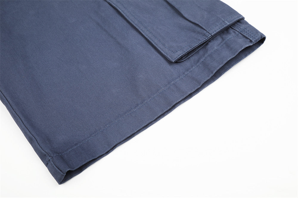 Baggy Cargo Shorts Men – Relaxed Straight-Leg Multi-Pocket Shorts