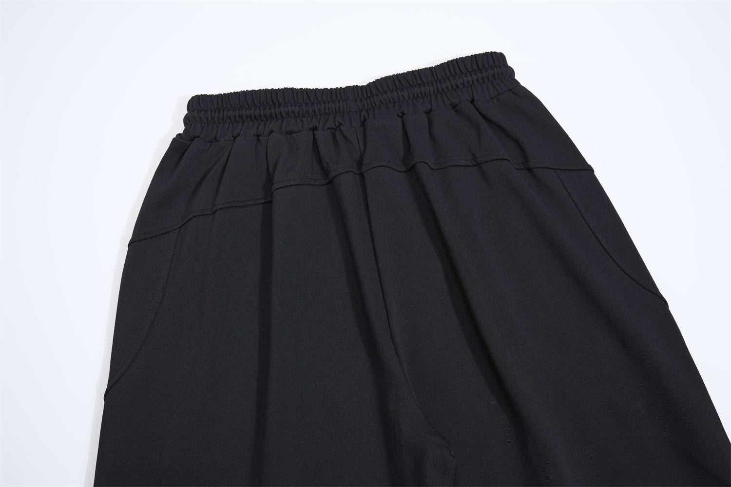 Pantalon de survêtement à jambes larges avec imprimé gothique – Pantalon molletonné baggy hip-hop