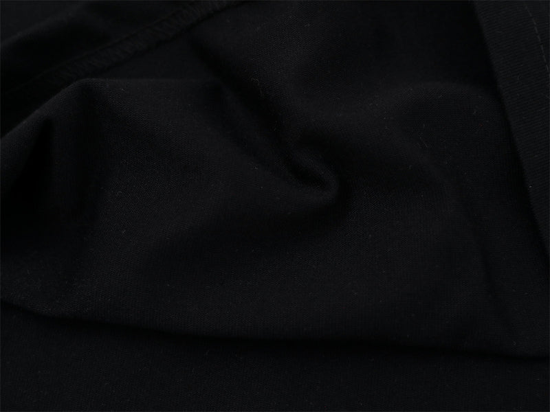 Savage Base Fake-Zweiteiler mit karierten Patchwork-Ärmeln – Oversized-Langarmshirt für Herren
