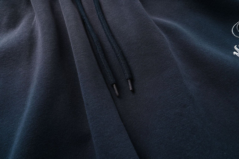 Sweatpants mit weitem Bein, Retro-Grafikpatch und geradem Schnitt