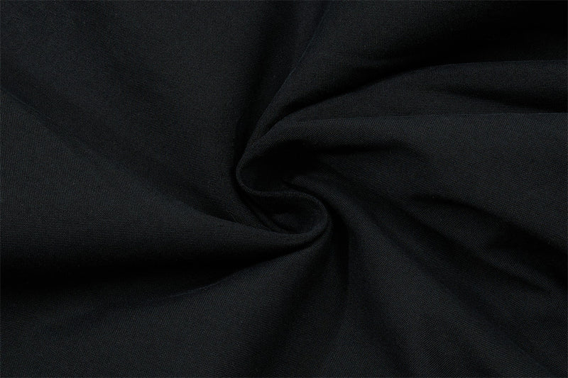Oversize-Herrenhemdjacke mit plissierten Ärmeln und Druckknöpfen