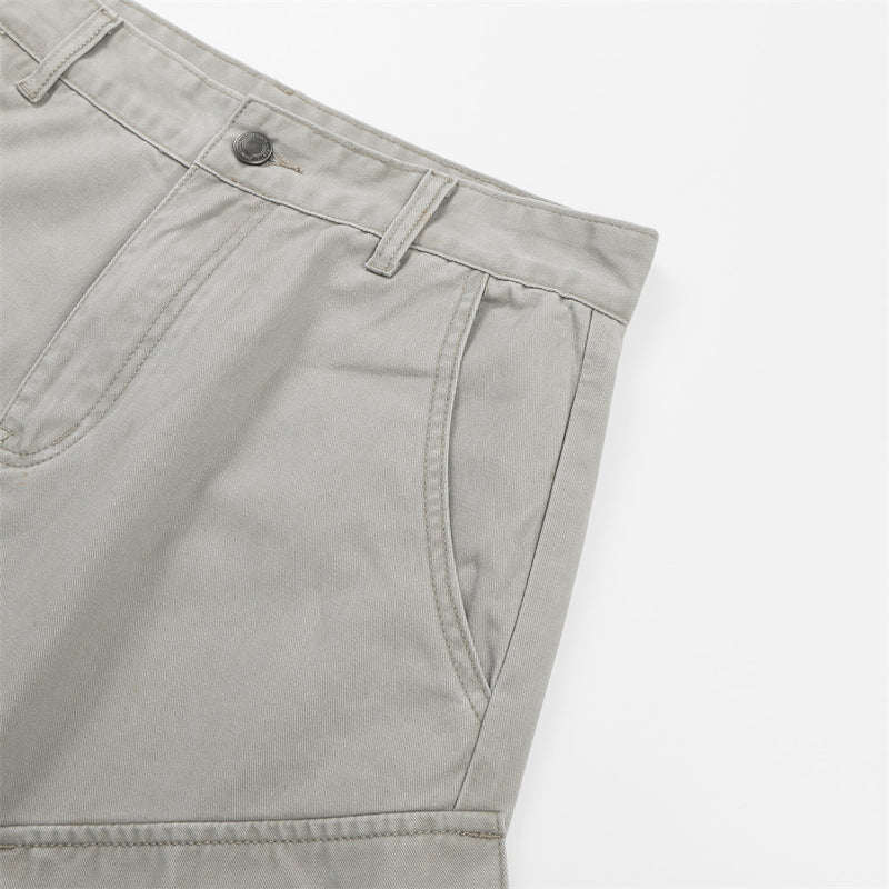 Pantalon cargo wide leg – Coupe décontractée workwear à poches multiples