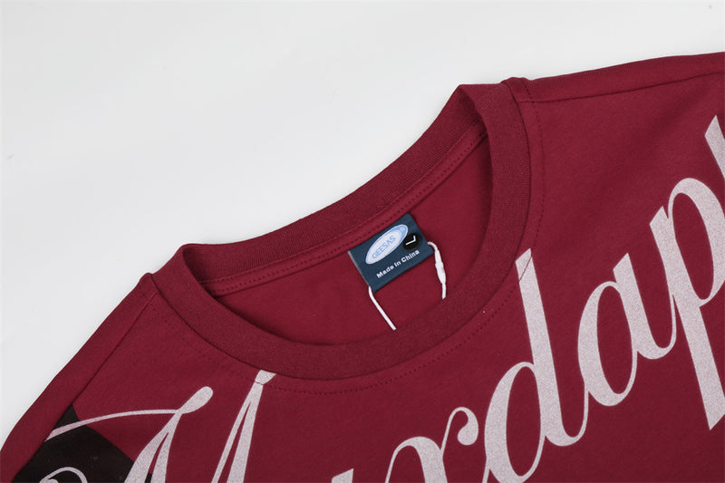 Oversized Graphic Print T-Shirt | Streetwear Script Logo Tee