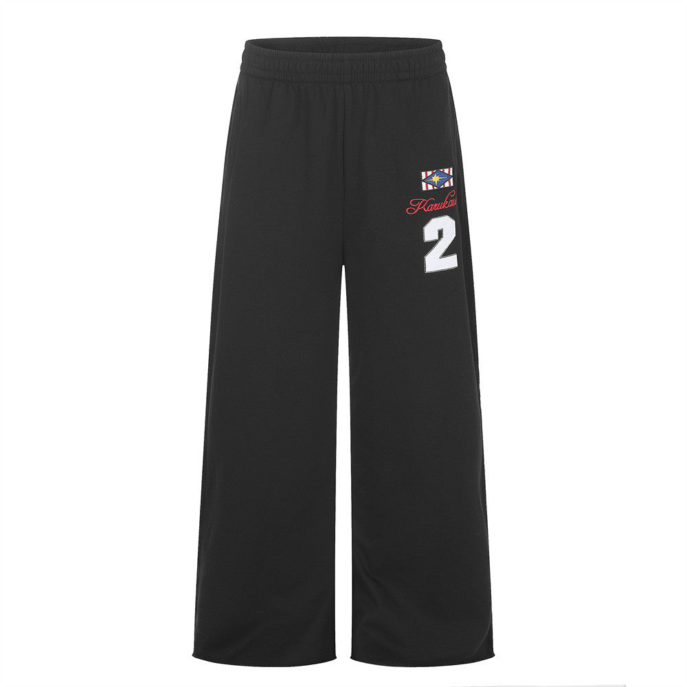 Wide-Leg Sweatpants