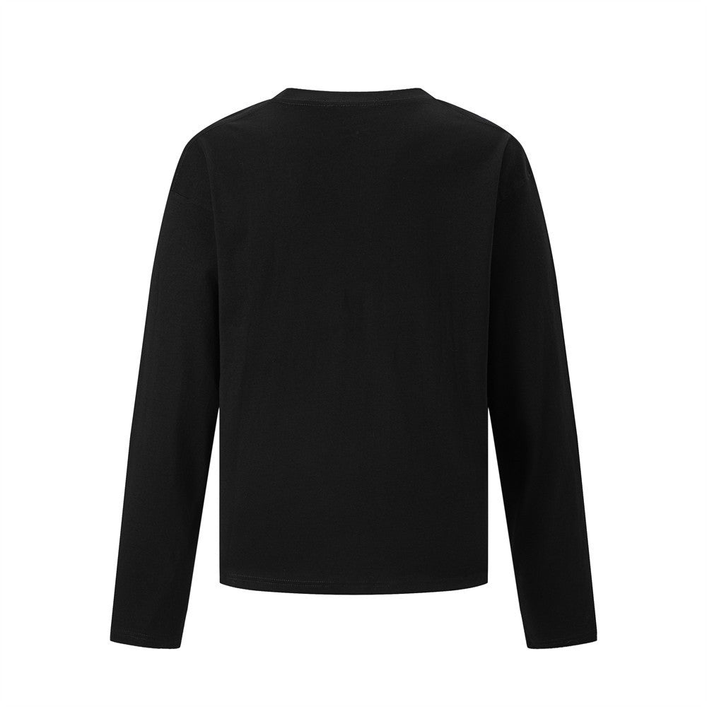 2000 Star Circle Graphic Long-Sleeve T-Shirt – Relaxed Fit