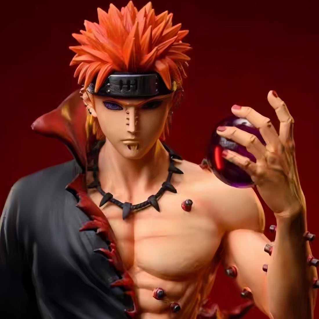Pain Akatsuki Action Figure – 30cm Collector’s Edition | Highly Detailed Anime Statue with Battle Base