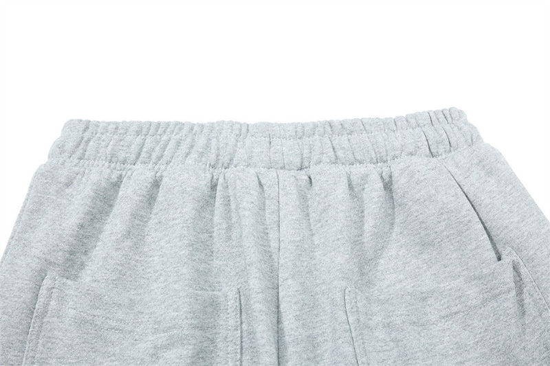 Wide-Leg Sweatpants with Pegasus Embroidery & Crew Skatepark Graphic