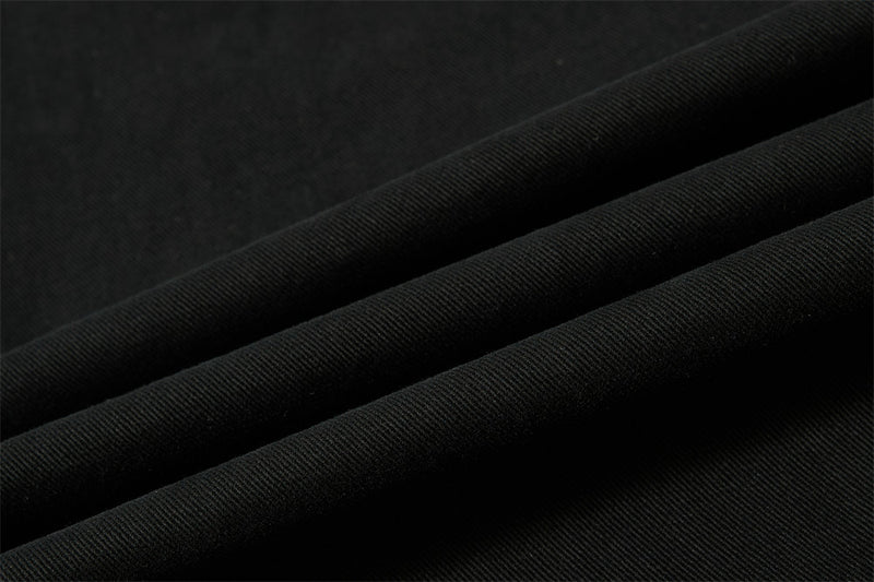 Wide-Leg Trousers with Double-Breasted Rope Detail