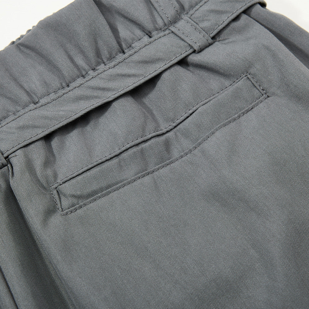 Hose mit weitem Bein und Bundfalten – Herrenhose mit elastischem Bund und Ballon-Schnitt
