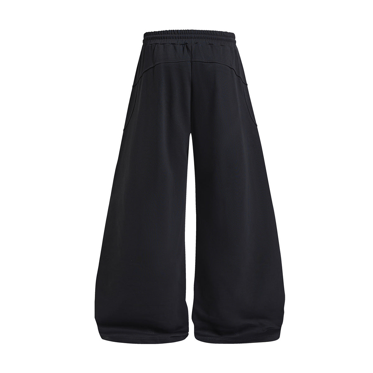 Pantalon de survêtement à jambes larges avec imprimé gothique – Pantalon molletonné baggy hip-hop