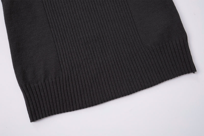 Men's Slim-Fit Ribbed Knit Crewneck Sweater