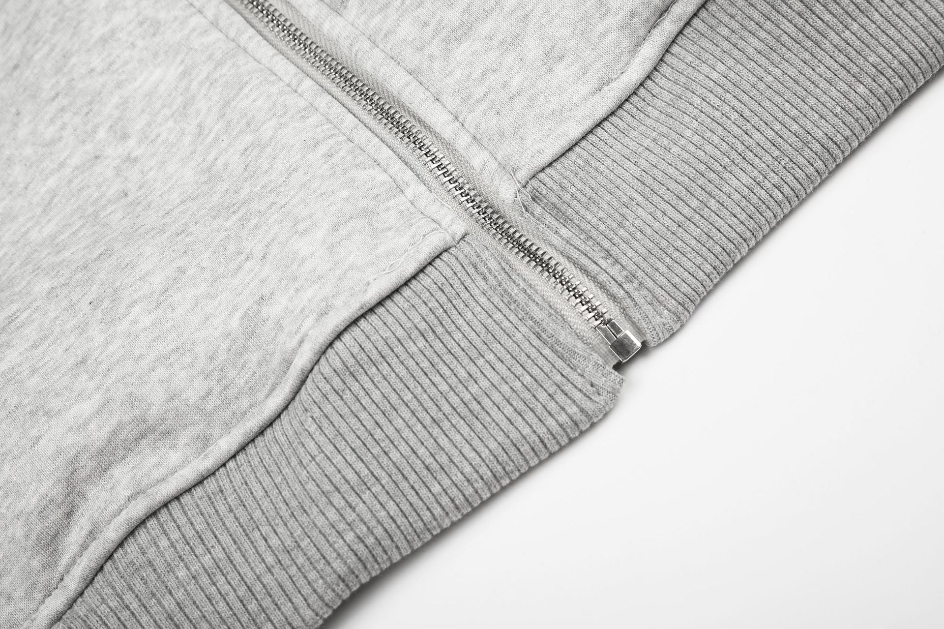Zip-Up Hoodie Vintage Washed Rhinestone Rivet Graphic Oversized Cardigan