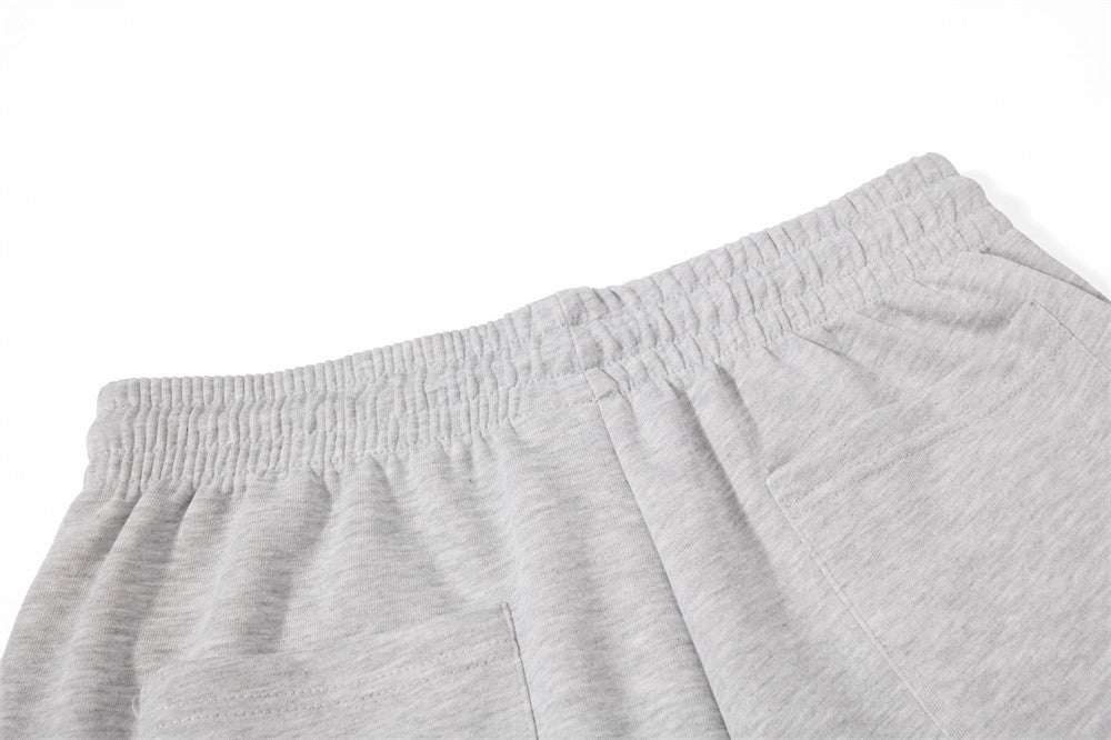Oversized Zip-Up Hoodie Men – Rope Lace Detail Wide-Leg Sweatpants Set