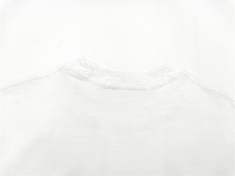 3D Strawberry Print Oversized Drop-Shoulder T-Shirt