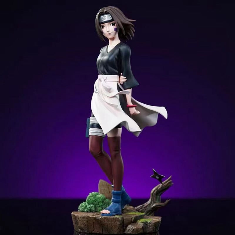 Rin Nohara Action Figure - รุ่น Collector 24 ซม. | รูปปั้นอนิเมะโดยละเอียดพร้อมท่าทางแบบไดนามิก