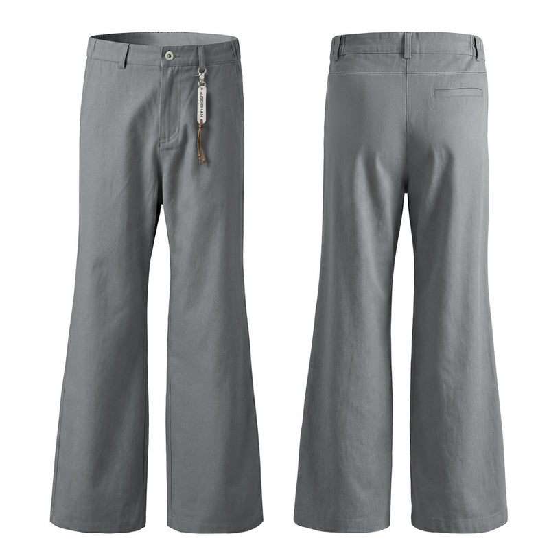 Men's Flare Wide-Leg Trousers – Bell Bottom Casual Pants