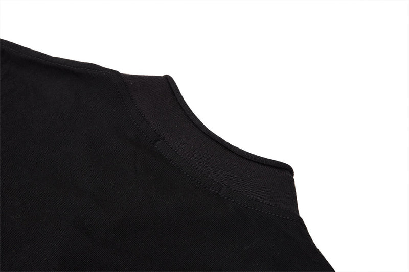 Men's Long Sleeve Shirt – Mandarin Collar Half-Button Henley