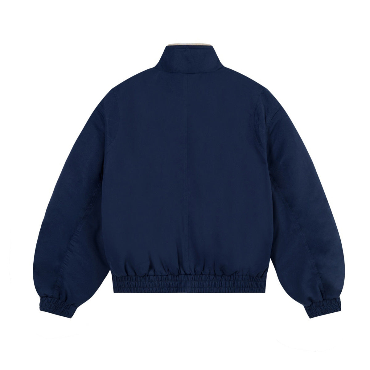 Cazadora bomber extragrande con forro de sherpa – Abrigo acolchado de invierno
