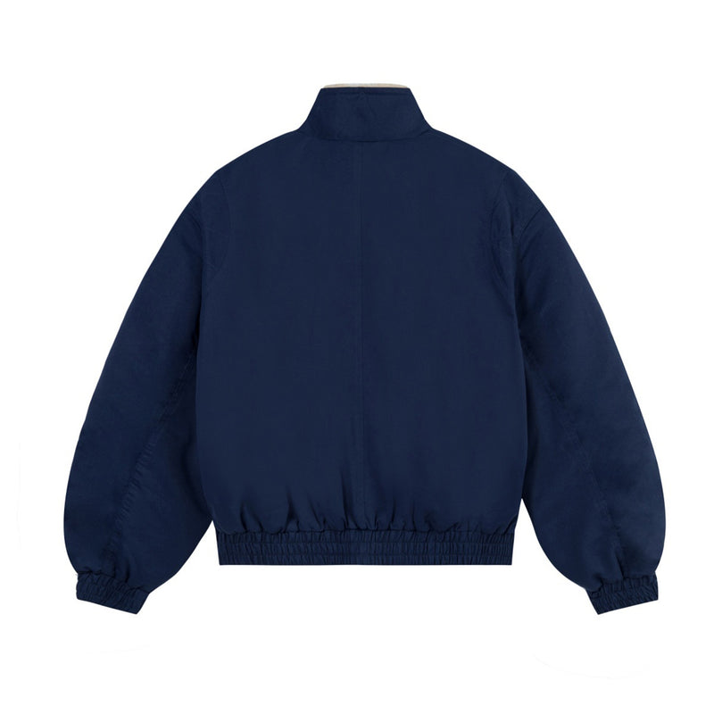 Cazadora bomber extragrande con forro de sherpa – Abrigo acolchado de invierno