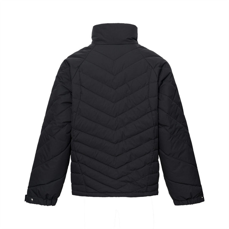 Herren-Pufferjacke mit lockerer Passform und Steppmuster – Stehkragen