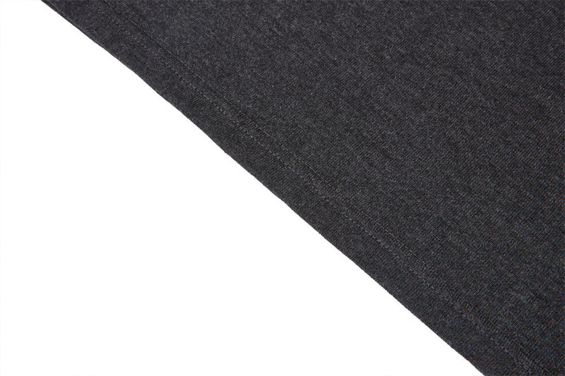Men's Henley Long Sleeve T-Shirt with Metal Buttons & Dual Chest Pockets