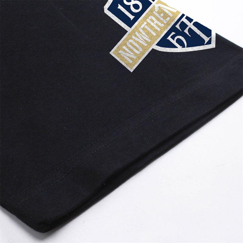 Polo homme à motif croix – Manches courtes, coupe vintage oversize