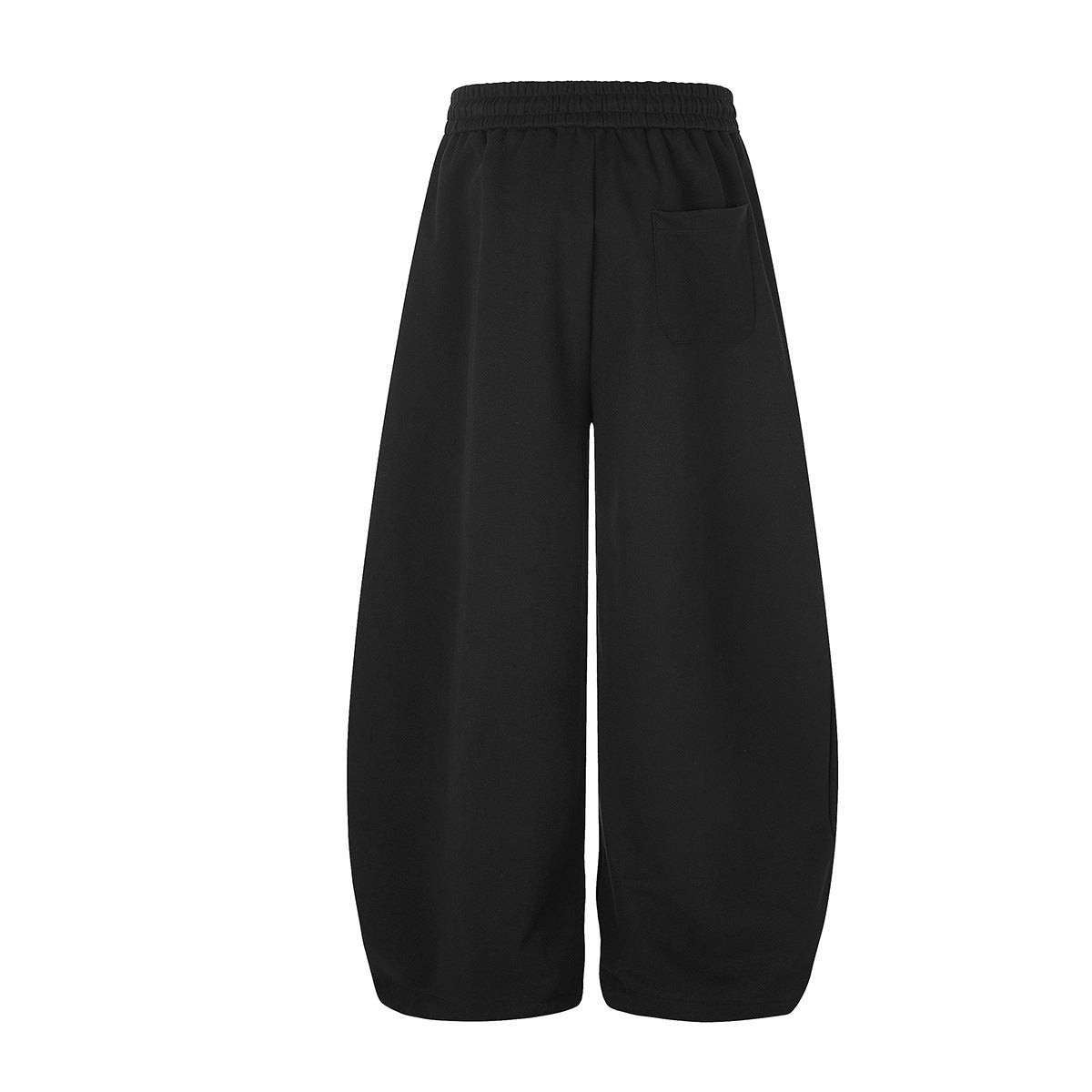 Pantalon de survêtement à jambes larges avec motif notes de musique – Jogging baggy streetwear