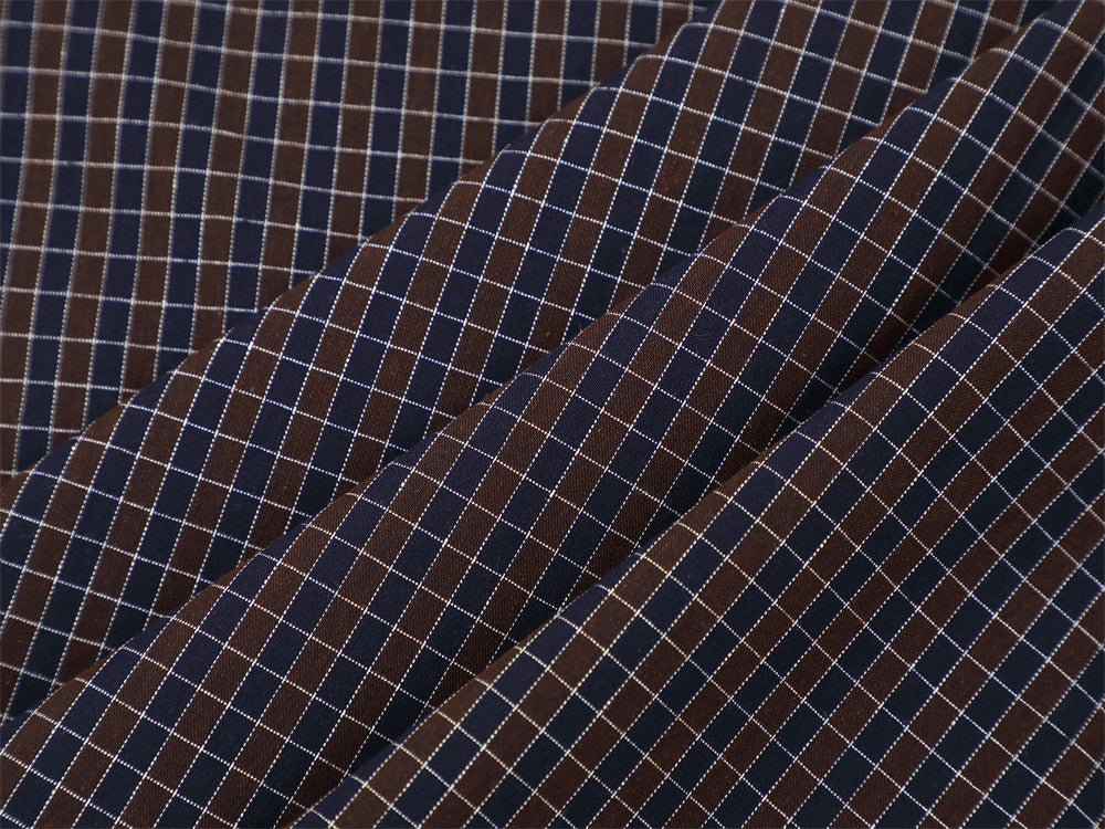 Plaid Short Sleeve Shirt with Pearl Studs – Oversized Hip Hop Streetwear
