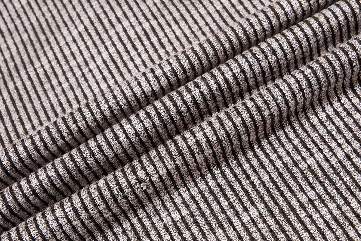Men's Ribbed Henley Long Sleeve Tee – Vintage Old Money Style