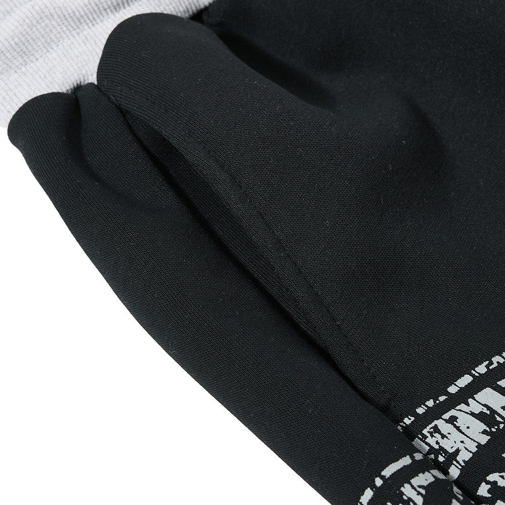 Gothic Graphic Wide-Leg Sweatpants – Men's Oversized Hip-Hop Street Pants with