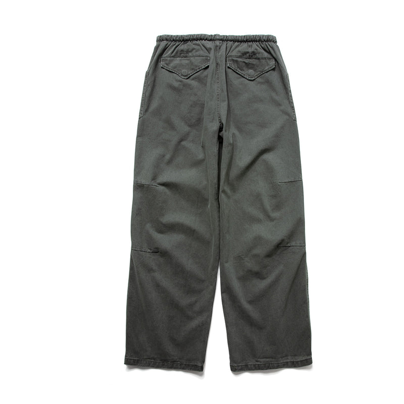 Wide-Leg Cargo Pants – Washed Vintage Workwear Straight Fit