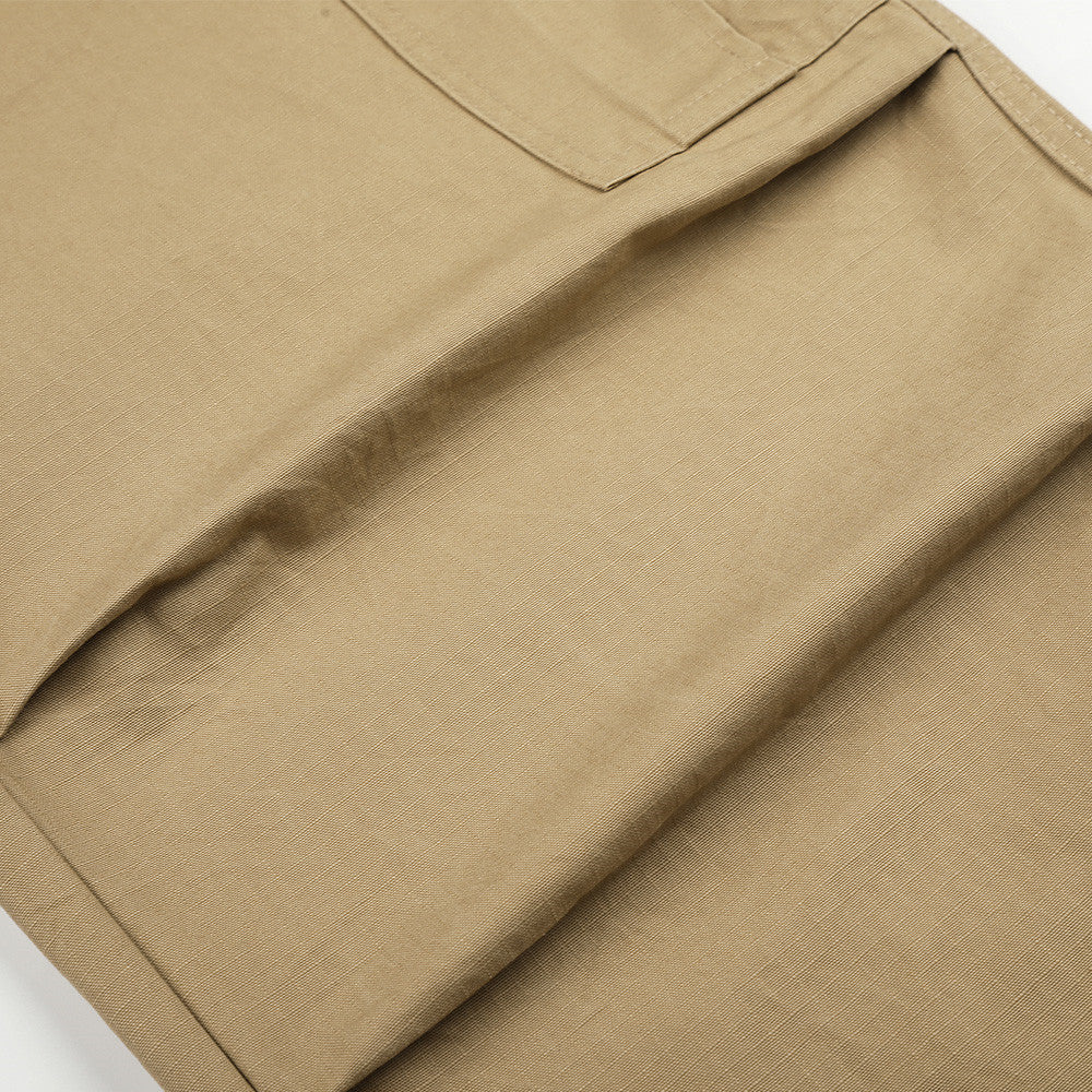 Pantalon cargo wide leg homme – Coupe ample, poches multiples et jambe droite