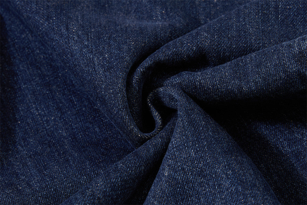 Wide-Leg-Barrel-Jeans für Herren – Deconstructed-Denim im High-Street-Stil mit Kontrast