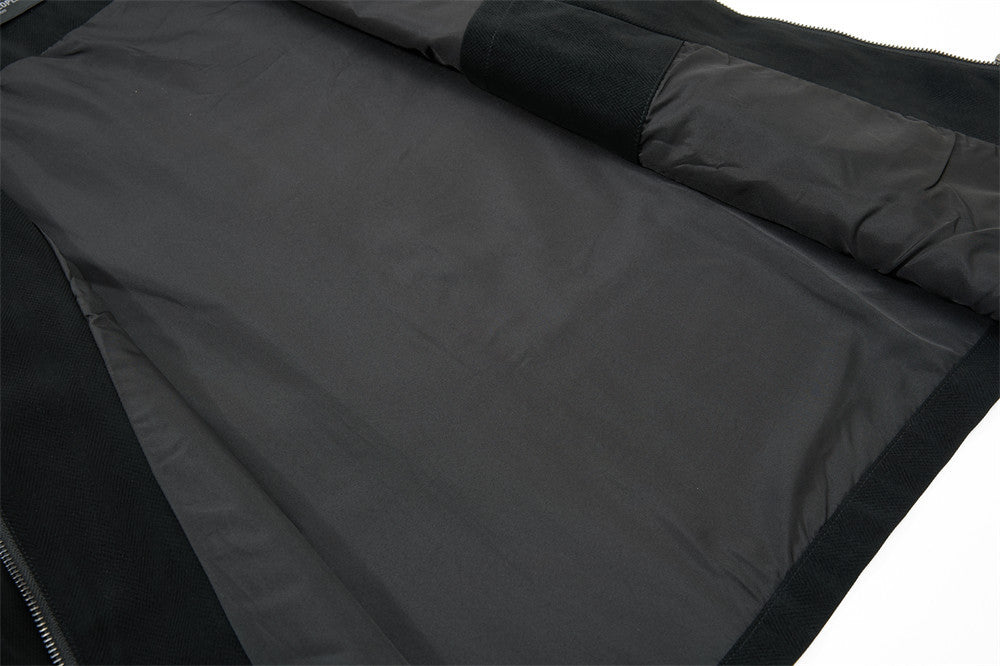 Jacke mit Stehkragen und Reißverschluss – Dekonstruierter Oversized-Schnitt