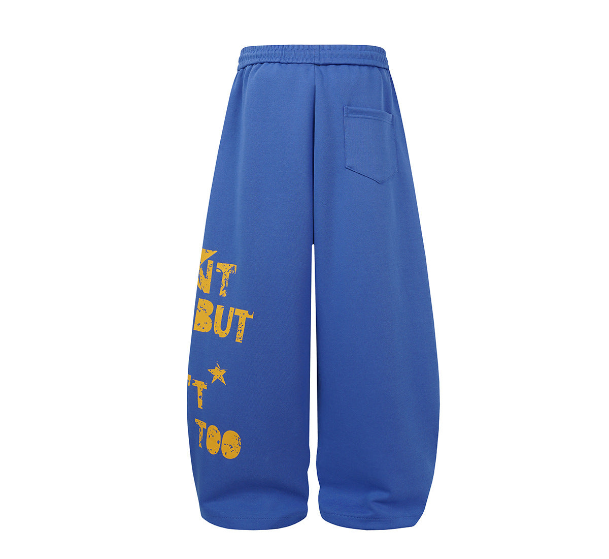 Wide-Leg-Jogginghose mit Used-Grafikprint – Relaxed-Fit-Jogger