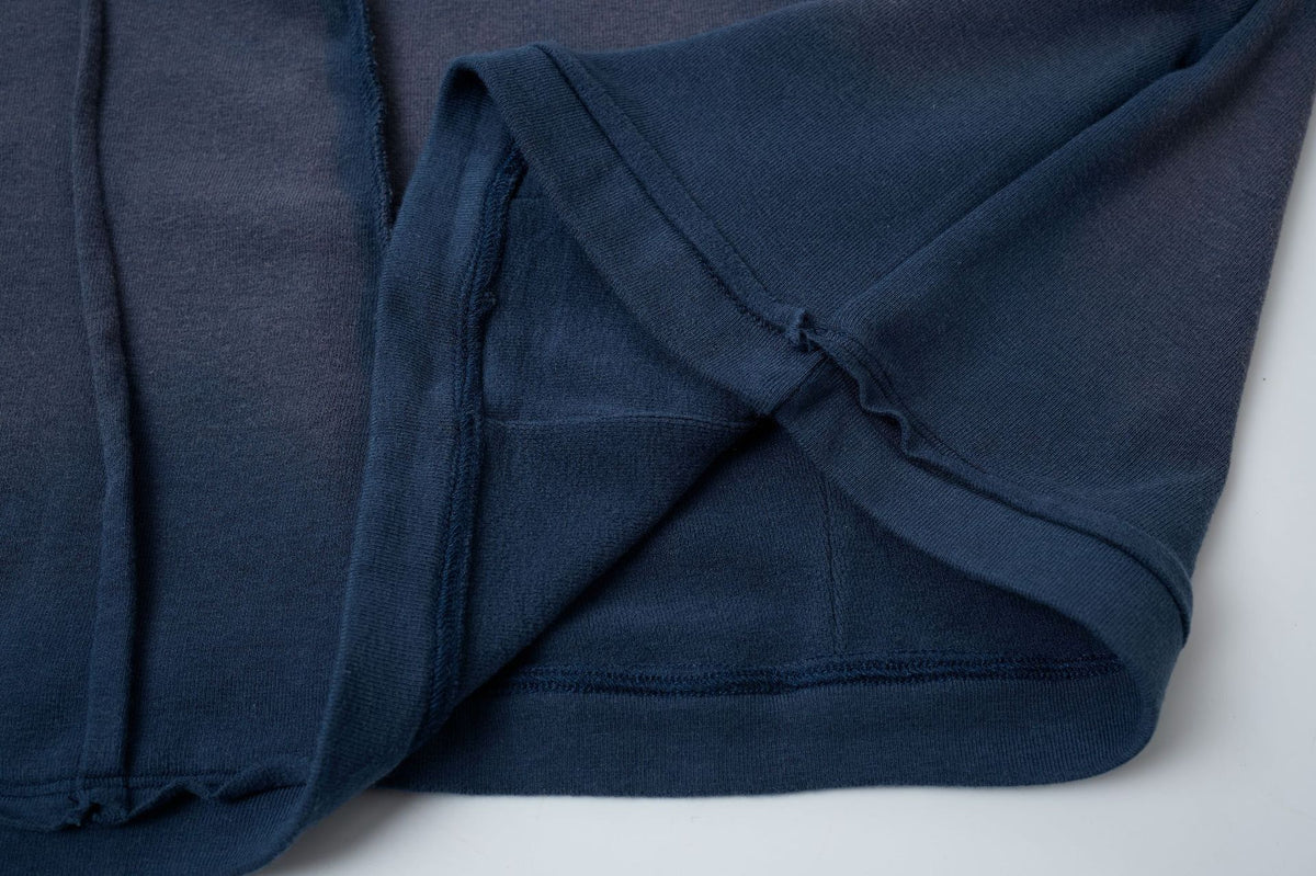 T-shirt manches courtes déconstruit à coutures 3D en relief – Streetwear délavé coupe ajustée