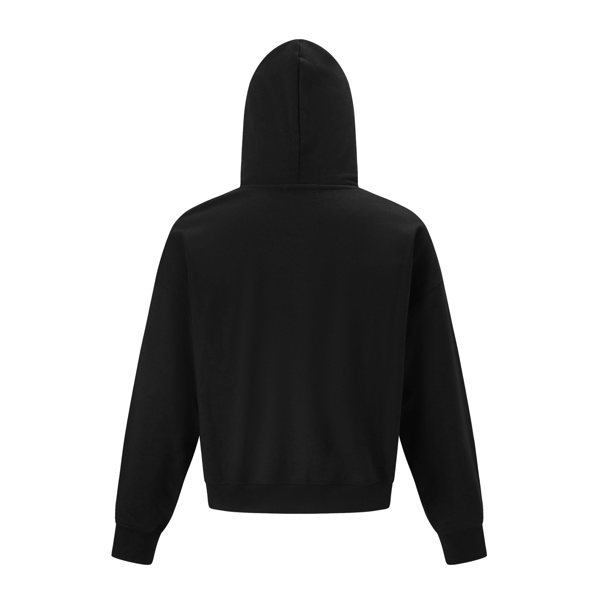 Broken Heart Hoodie mit Grafik – „Today Is a Bad Day“, Distressed-Print, Oversized