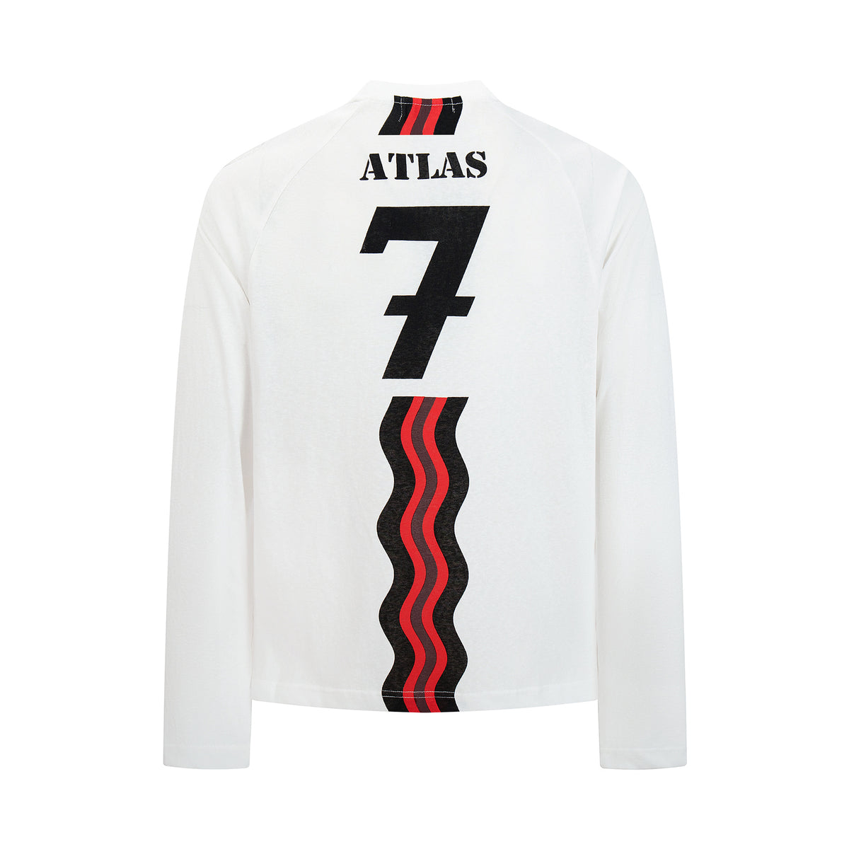 Long Sleeve Soccer Jersey Shirt – RUSH F.C. Graphic Print, Crew Neck