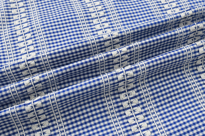 Men's Plaid Long Sleeve Oversized Button-Up Shirt