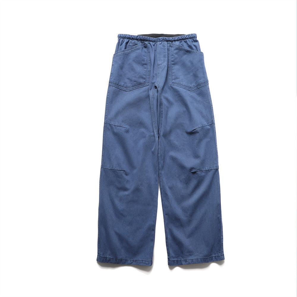 Cargo-Hose mit weitem Bein – Utility-Hose für Herren mit Kordelzug und doppelten Fronttaschen