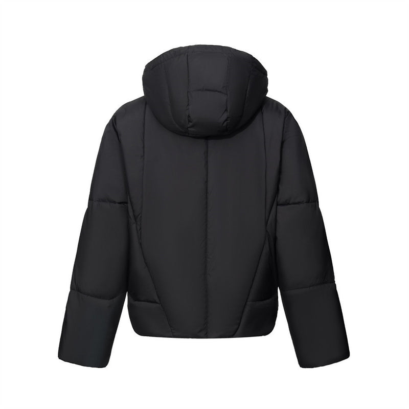 Oversized Hooded Puffer Jacket – Quilted Thick Padded Winter Coat