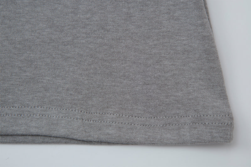 Rhinestone Dragon Mock Neck Quarter-Zip Long Sleeve Shirt