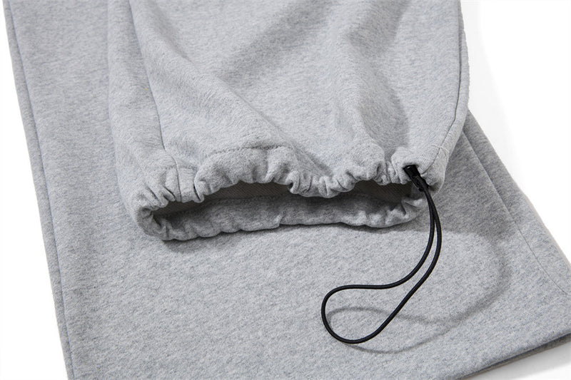 Skatepark Script Logo Wide-Leg Sweatpants with Cargo Pockets