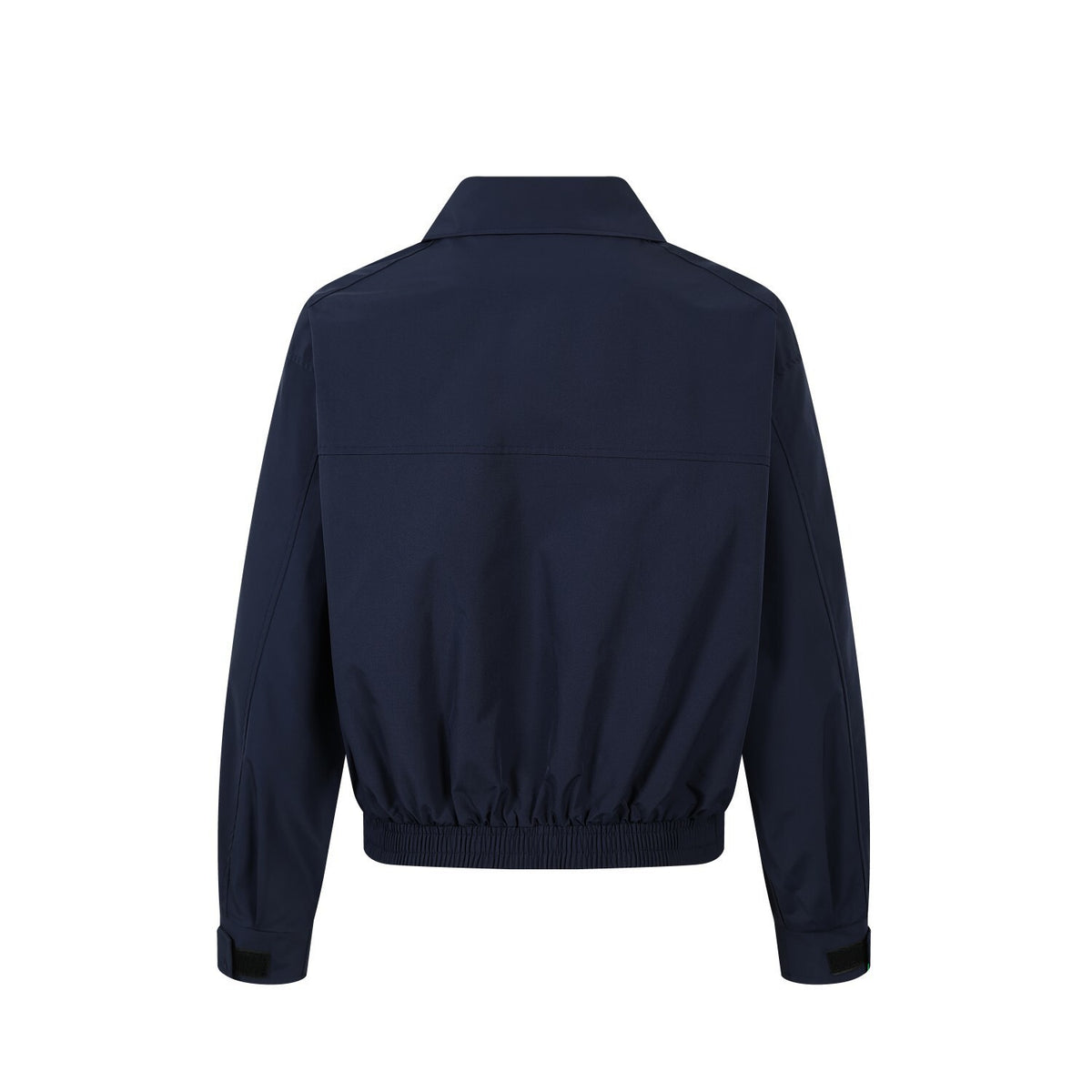Oversized Harrington Jacket with Embroidered Badge Patch