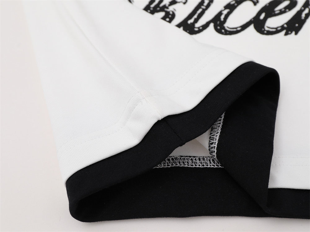 Men's Long Sleeve Colorblock Graphic Tee – Will Not Alter Skicen Club Print with
