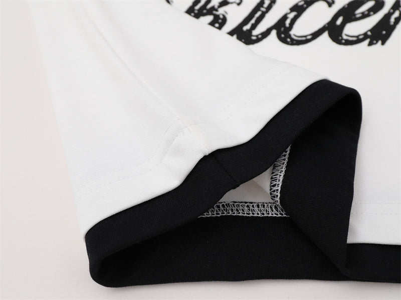Men's Long Sleeve Colorblock Graphic Tee – Will Not Alter Skicen Club Print with