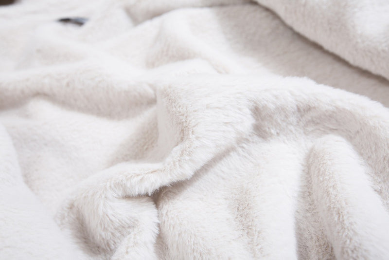 Fur-Trim Hooded Bomber Jacket – Fleece-Lined Winter Coat with Removable Hood
