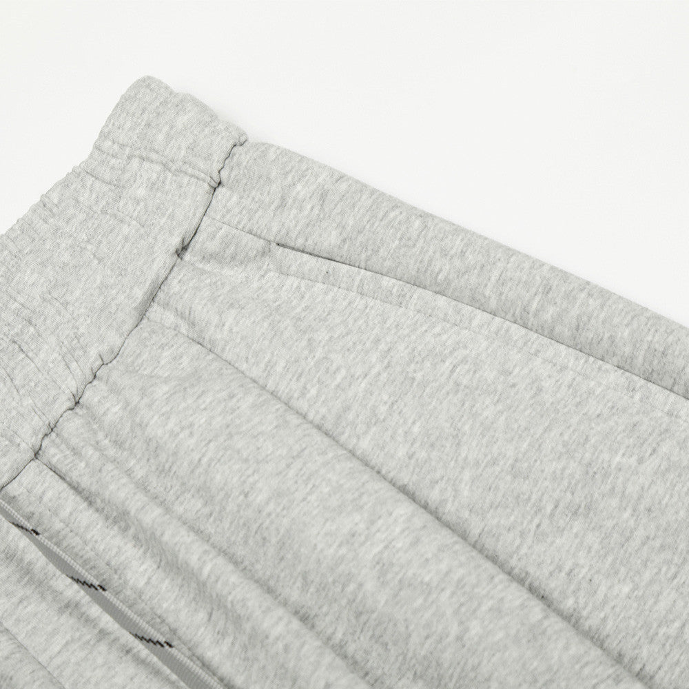 Pantalon de survêtement homme à jambes larges – Coupe ample, taille élastique, coloris uni
