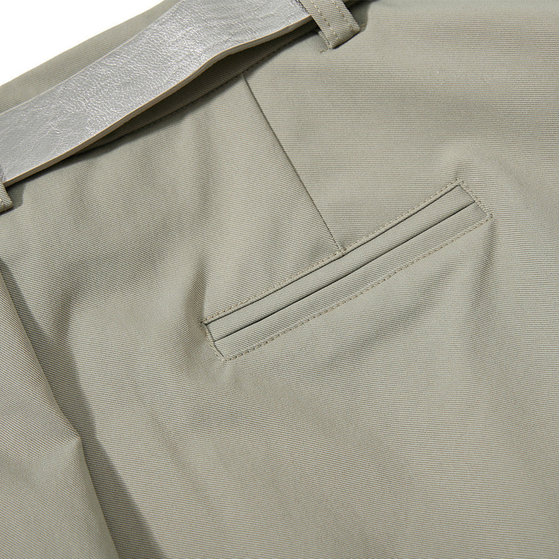 Wide-Leg Barrel Trousers with Belt – High-Waist Oversized Curved Pants